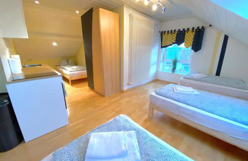 V Apartment 4 Personen - Monteurzimmer - Ferienwohnung - Kronwieden - Foto 3