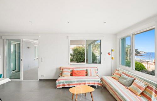 Villa Antoine Appartement RDJ Vue mer CLiM Wifi parking plage 50m La Garonne - Foto 15