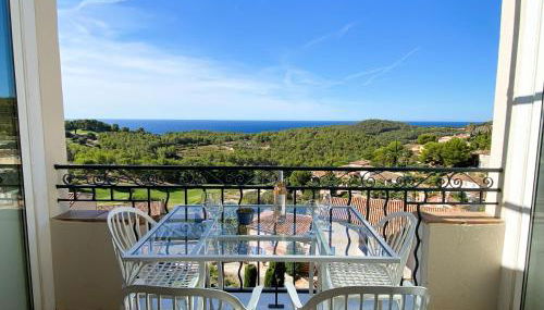 T3 vue mer exceptionnelle au domaine Frégate Bandol - Foto 2