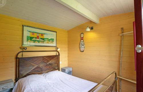 Roulotte pittoresque 4 pers avec animaux admis, draps et ménage inclus - FR-1-496-308 - Foto 11