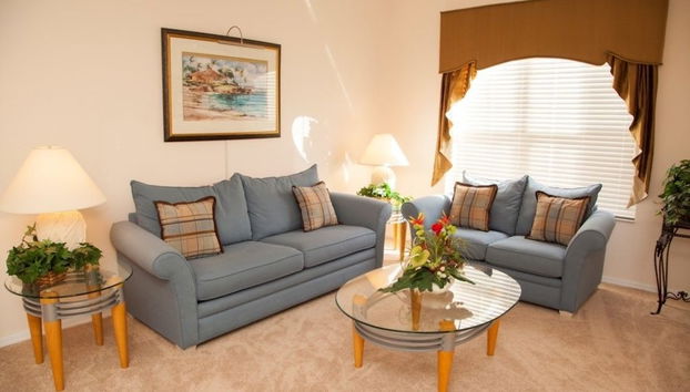 Coin salon dans le hall