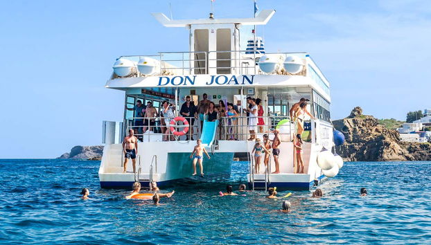 Take a boat ride along the stunnning Menorcan shore