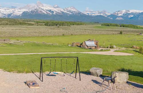 Luxe Teton View Log Cabin Hot Tub Large Groups - Foto 8