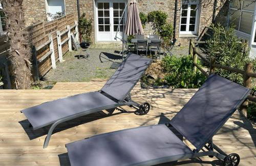 Maison chaleureuse avec terrasse et vue baie - Foto 10