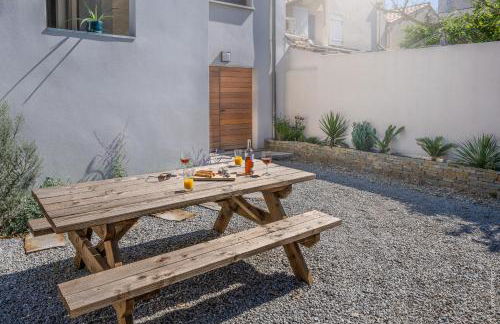 SOUTH-OF-FRANCE T2 neuf haut de gamme, climatisé, parking gratuit, 2eme ligne balcon - Foto 21