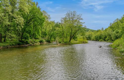 River Walk Cottage - Hot Tub - Pet Friendly - Swing - Screen Porch - River Access - Fire Pit - Wifi - Grill - Deck - King Bed - Foto 84