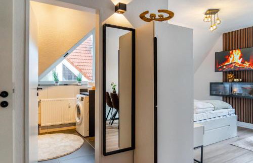 NEU! Modernes Apartment am Larrelter Tief - Balkon, Privatparkplatz & FIRE TV! - Photo 11