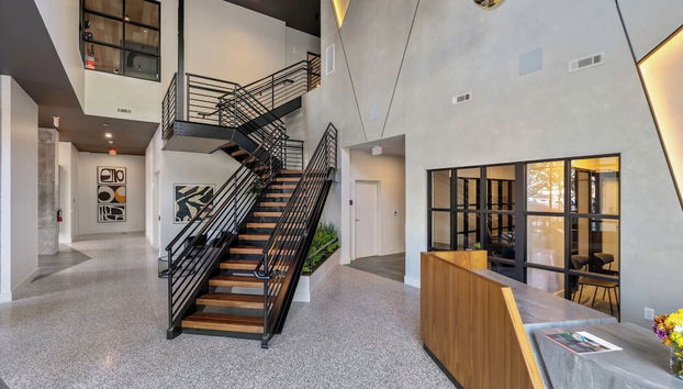 Zona de estar del vestíbulo