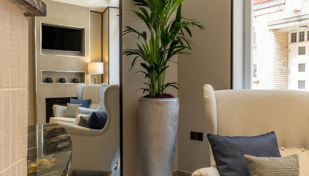 Sala de estar do lobby