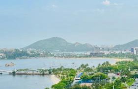 Praia do Canto Apart Hotel quarto sala e varanda - Foto 18