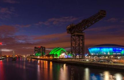 Glasgow City Centre Flat with River Views and Parking - Foto 27