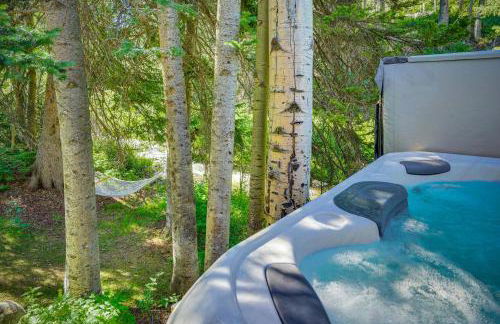 Solitude Mountain Cabin Creek-Side View and Hot Tub - Foto 31