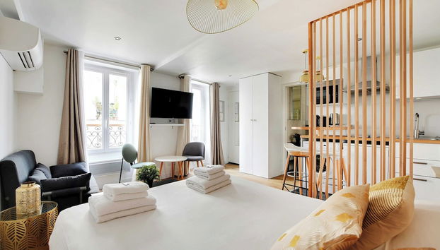 Lovely Studio for two Persons - Sentier - Foto 3, Habitación