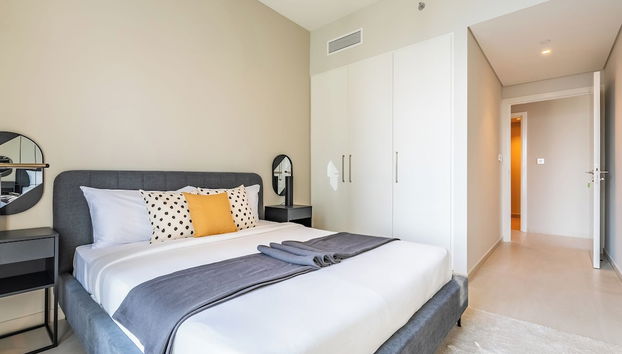 Luxe Condo with Stunning Skyline Views - Foto 2, Habitación