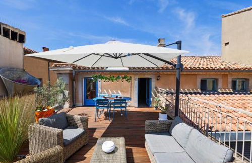 La Terrasse Tapaja Vue ConciergerieDameCarcas - Foto 3