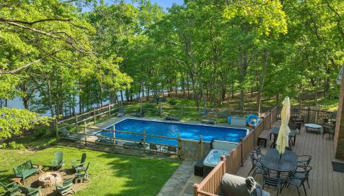 Lakefront, Pool, Hot Tub, Arcade, Pets, Ping Pong - Foto 3, sunbed