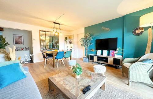 LOASIS -T4 Garage Terrasse WIFI Centre-Ville Gare - Foto 17