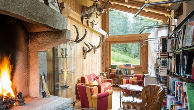 Zona de estar del vestíbulo