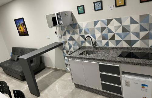 Novo apartamento Studio a poucos passos do Paraguai - Vila Portes - Foto 61