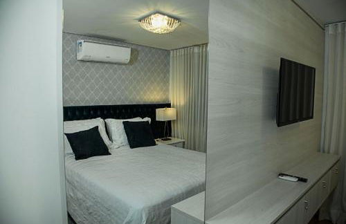 Apto com lareira, ar quente frio a 800m do centro - Foto 62