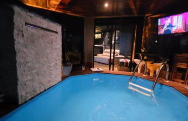 Morumbi, Apartamento Pub, SPA com hidromassagem, PISCINA Aquecida PRIVATIVA, LAREIRA, tudo que você precisa para descansar, trabalhar ou realizar aquela comemoração! Com total conforto e PRIVACIDADE! O Apt Nota 10 de SP! - Foto 69