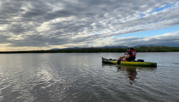 Kayak sur la rivière Tramandaí