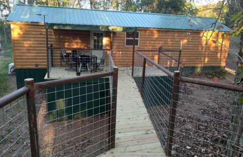 Cabin with a tree house on a buffalo farm . - Foto 32