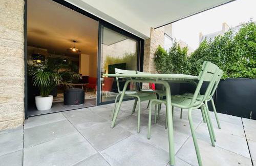 L'Hermine terrasse et parking, 500 plage - Foto 5
