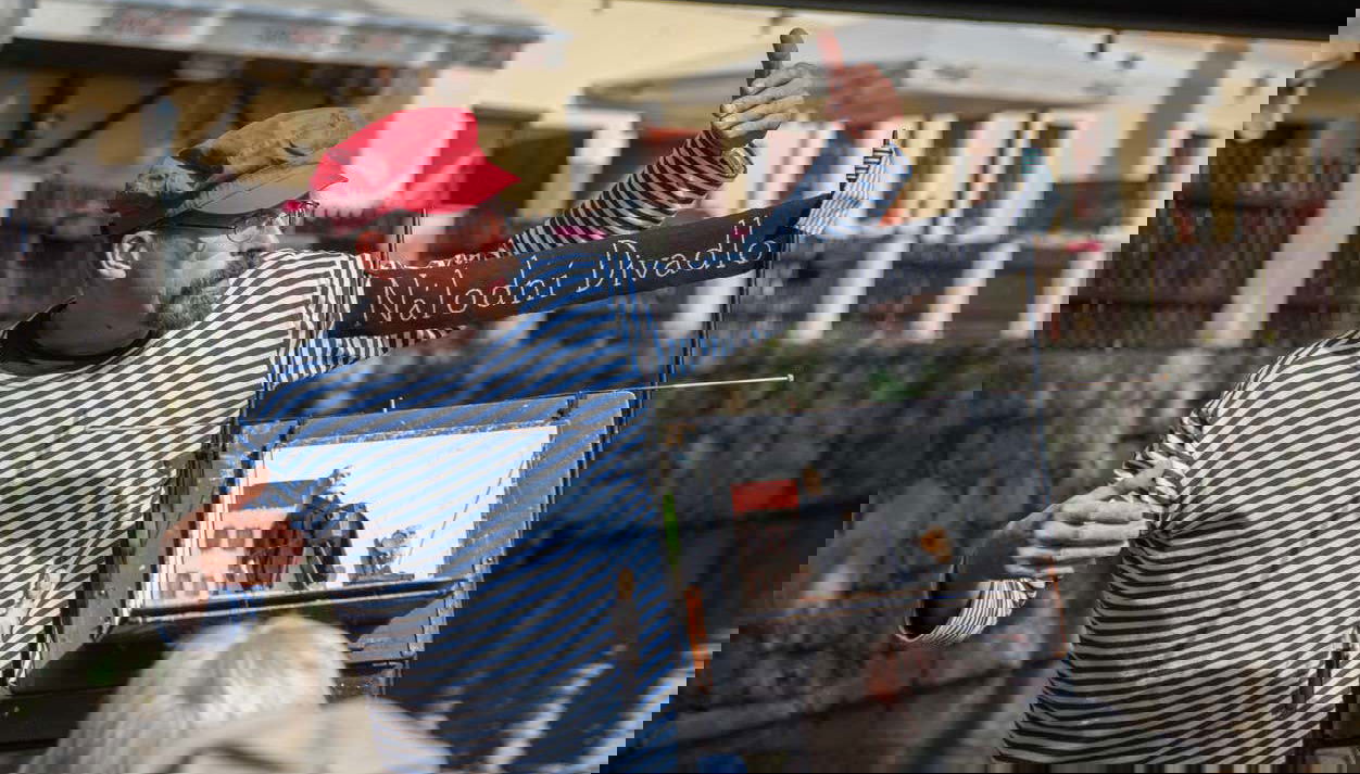 Spiegazioni durante il tour