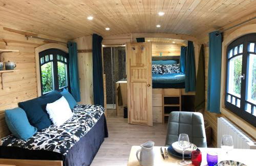 Roulotte Gîtes O bien-être massage Spa Séjour bien-être en hébergement insolite roulotte Karantez ou en gîtes Melon ou Yock à 800 m des plages - Foto 75