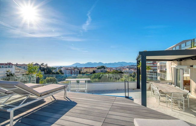 Sumptuous Terrace Apartment - Cannes - Sea View - Foto 15