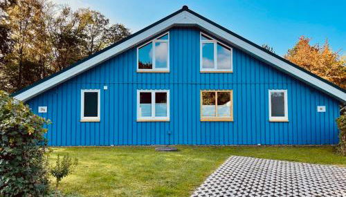 Extertal-Ferienpark - Premium Ferienhaus Sauna Wandern #56a - Photo 3, Garden, Garden view