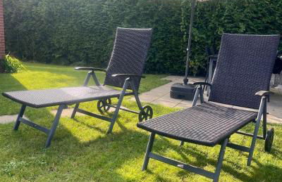 Ferienwohnung mit Balkon und eingezäunten Garten - Foto 18