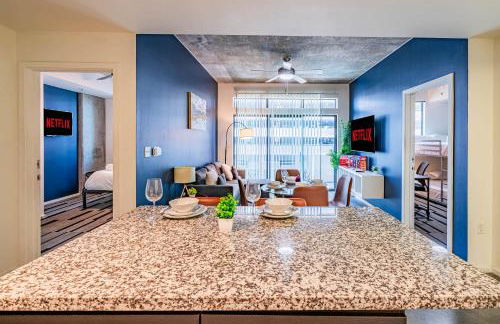 Relaxing 2BD - Central Downtown - Gym, Pool, Parking - Foto 23