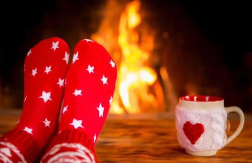 Ferienhaus zum Glück, mit Pool und Kamin - Foto 21