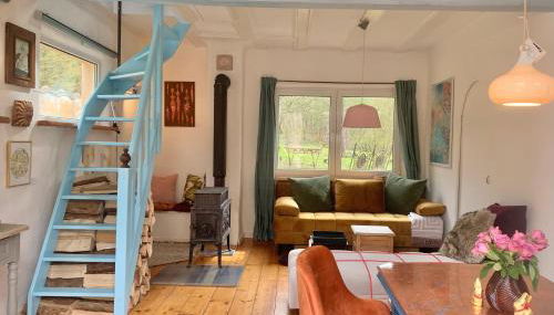 Kleine Kunstremise mit Holzofen Burg Freienfels - Photo 5