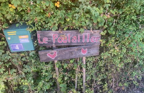 logement indépendant LE POULAILLER proche Guédelon - Foto 15