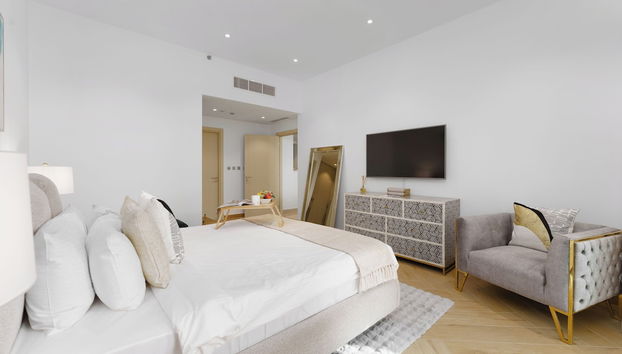 Maison Privee - High-End Palm Apt w/ Picturesque Seafront Views - Foto 3, Habitación