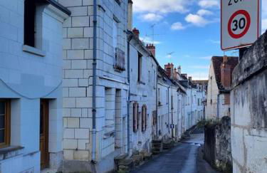 La Maison du Donjon - Gites de 8 personnes, parking privé avec jardin terrasse - Foto 13