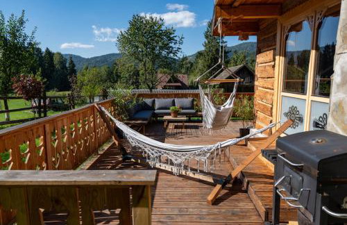 Oskarówka domek w górach na odludziu z jacuzzi i sauną - kominek i Netflix - Foto 38