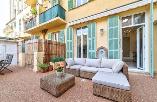 Elegant apartment in Nice centre with grand terrace - Foto 7