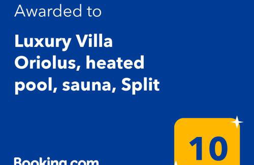 Luxury Villa Oriolus, heated pool, sauna, Split - Photo 2