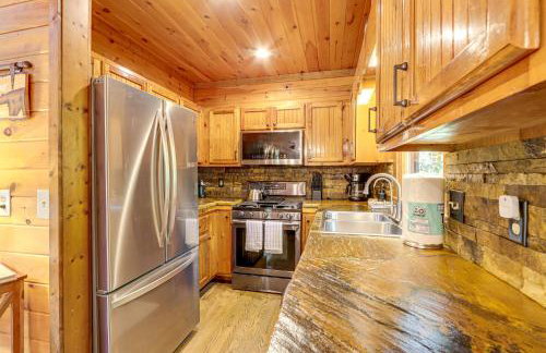Blue Ridge Cabin with Hot Tub, Fire Pit, and Game Room - Photo 8