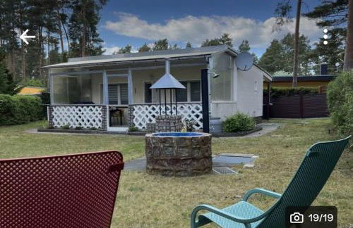 Waldbungalow mit WLAN und Terrasse in Seenähe-Hund willkommen - Foto 14