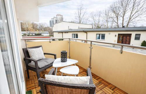 Luxury Design Apartment Düsseldorf City Center mit Balko - Foto 8