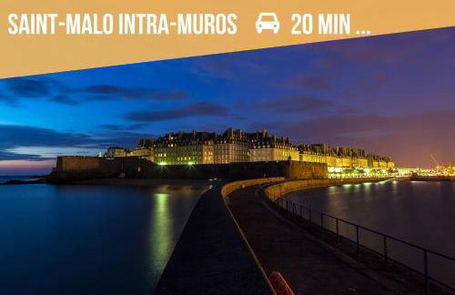 VILLA KER BLEUENN * 10 PERSONNES * PISCINE * SAUNA - Foto 41