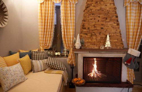 Dandy Villas Dimitsana - a family ideal charming home in a quaint historic neighborhood - 2 fireplaces for romantic nights - Foto 34