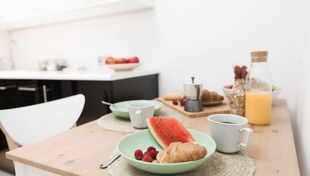 Servicio de comidas en la habitación