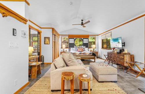 Volcano Tea House Cottage-SpaBath-HotTub-FirePlace - Foto 64