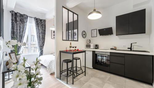 Egée by Kleidos-Charmant Studio Centre Pont-Audemer - Foto 4, stove, pet friendly, minibar